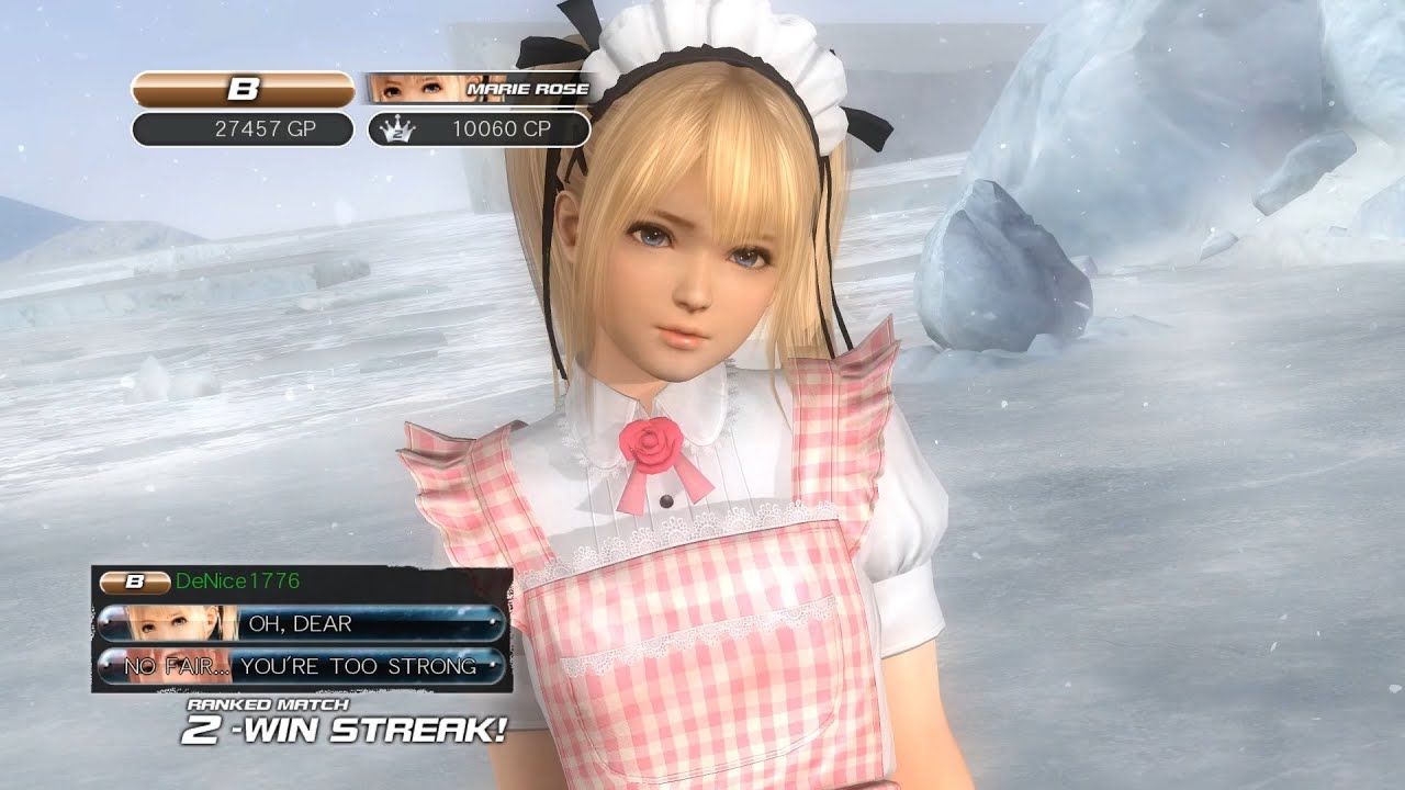 Dead or Alive 5: Last Round [STEAM]: Ranked Matches with Marie Rose (1/16 to 1/20/26)