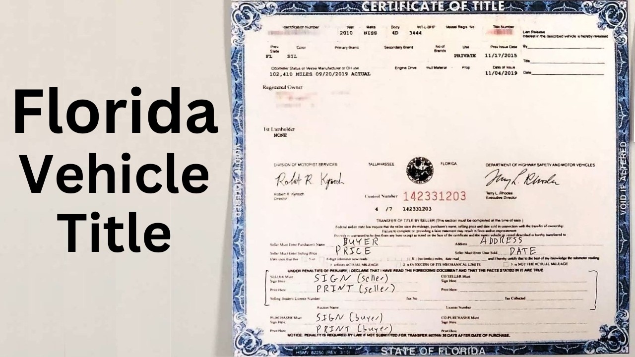 How to Transfer a Florida Vehicle Title
