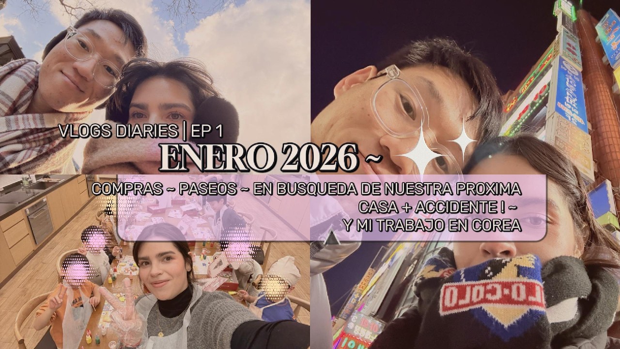 Vlog 1~ en Corea desde un club de abuelitos hasta las galletas de moda 😭💛