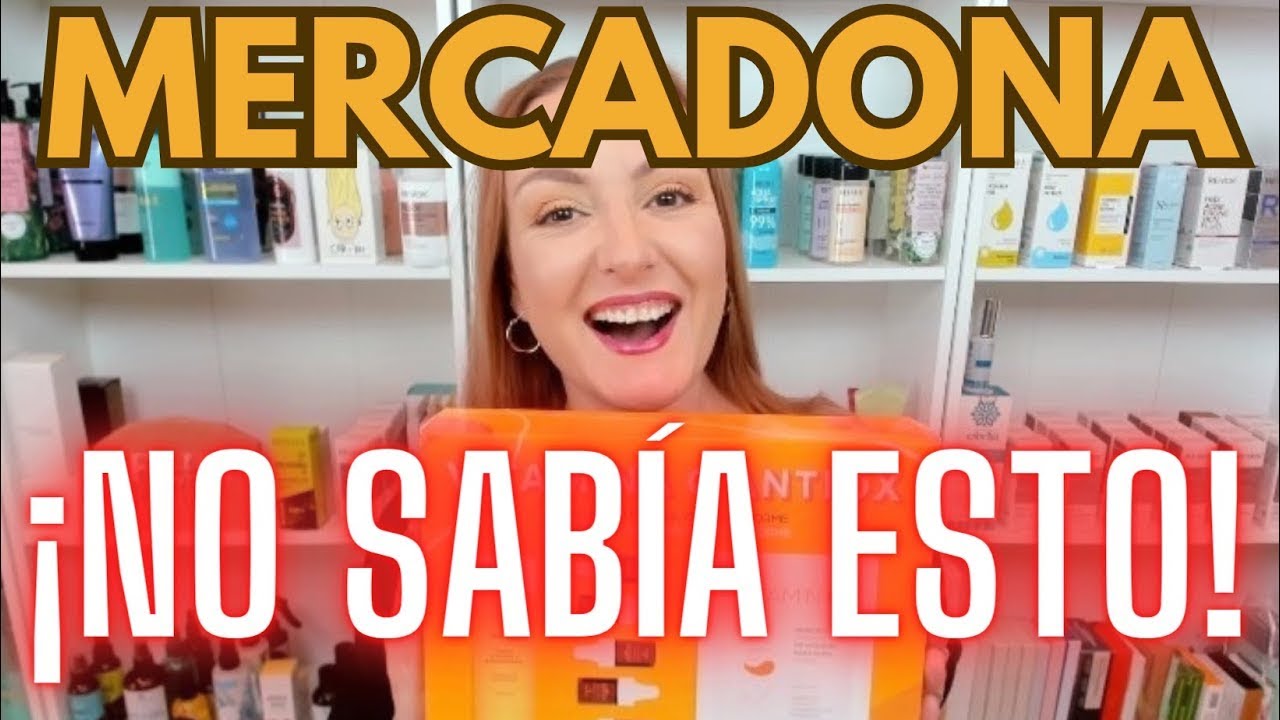 NOVEDADES MERCADONA  NO SABÍA  A ESTO!!