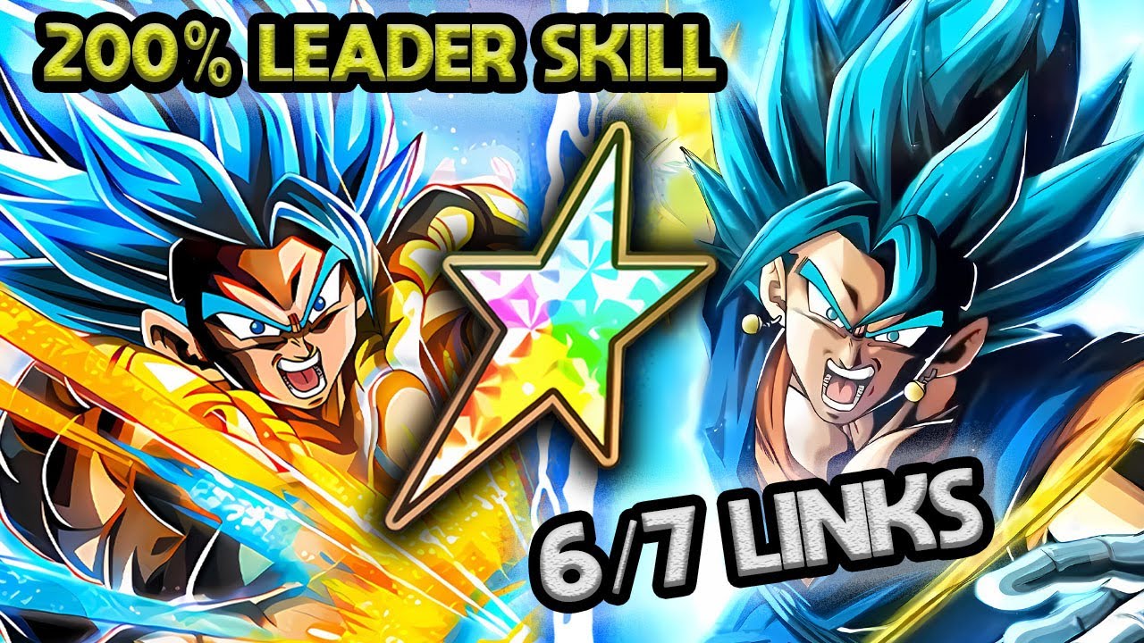 100% AGL LR VEGITO BLUE + PHY LR GOGETA BLUE ROTATION! Dragon Ball Z Dokkan Battle