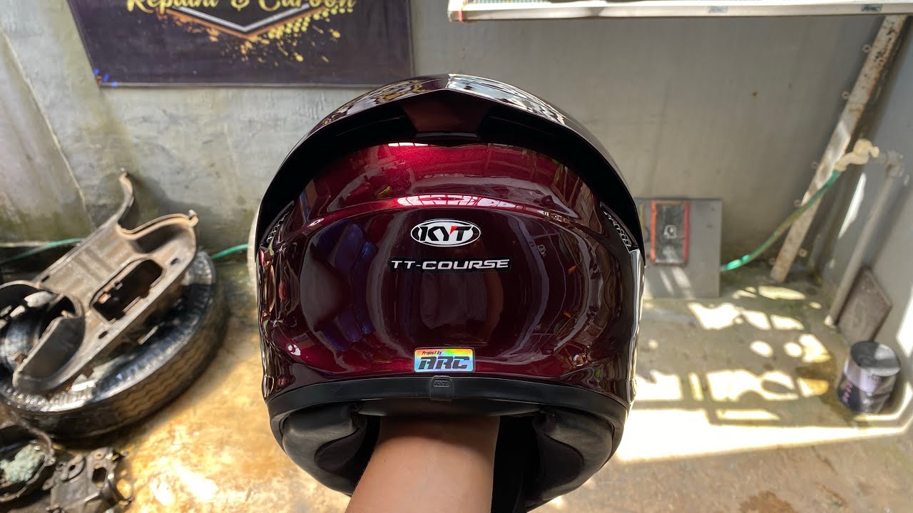 Repaint KYT Tt Course Moonlight Red