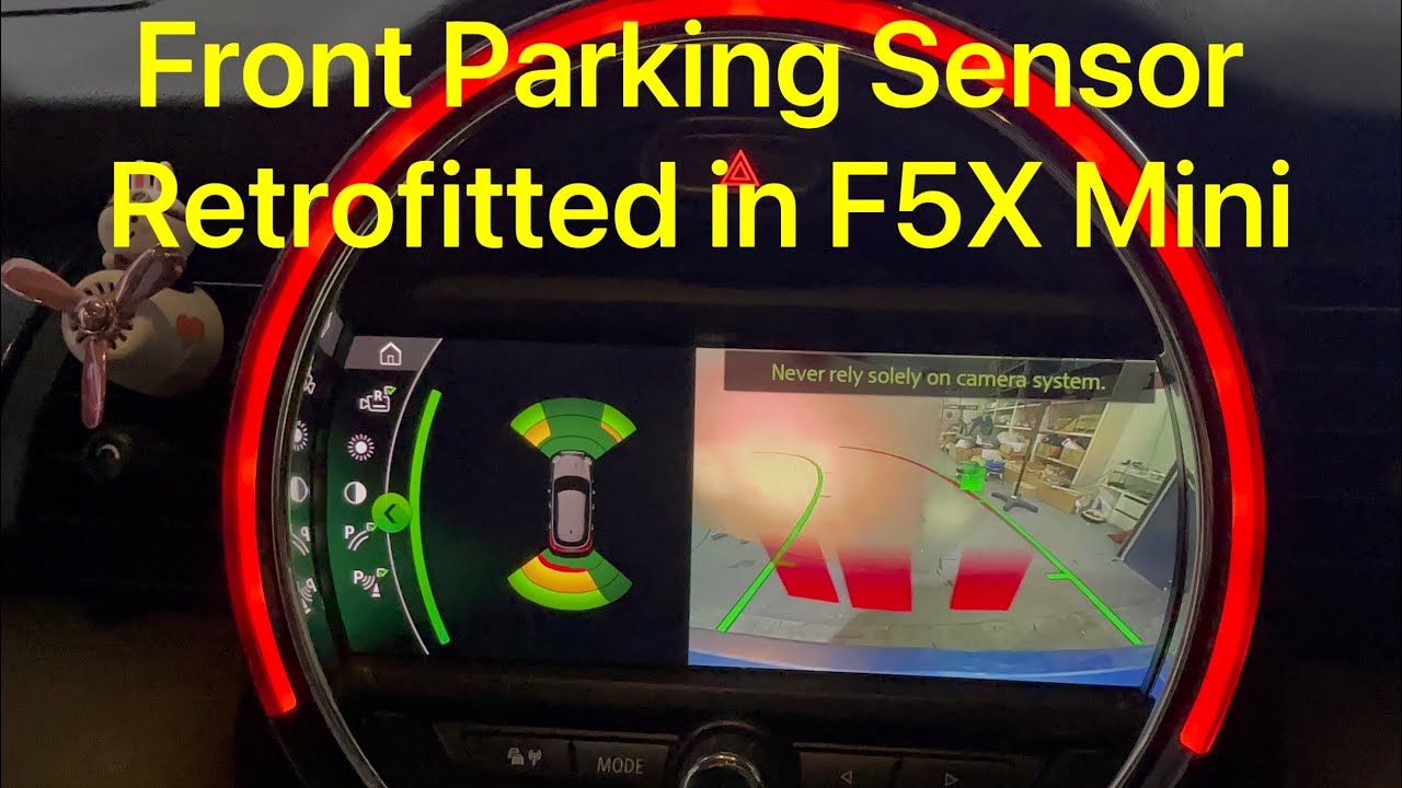 F5x mini Front Parking Sensor Retrofit Option 508