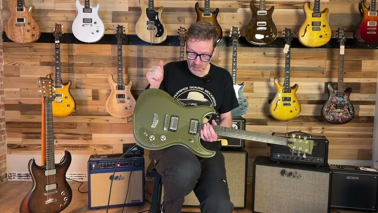 Dunable Gnarwhal Demo Through a PRS Sonzera 20 | Satin Olive Green