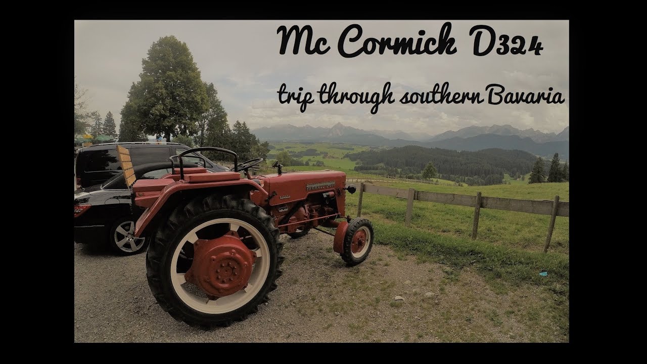 Mc Cormick Farmall D324 - Ausflug im Allgäu