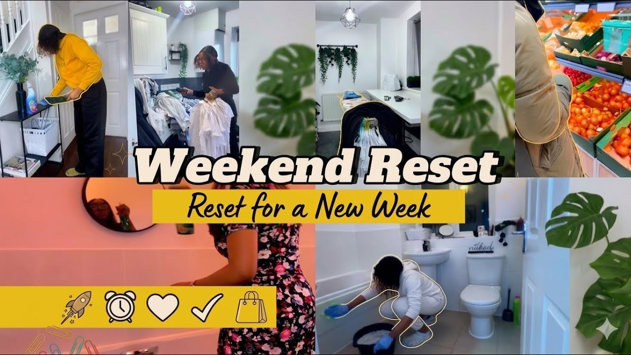 Weekend Reset Routine as a Working Mum | Reset for a New Week