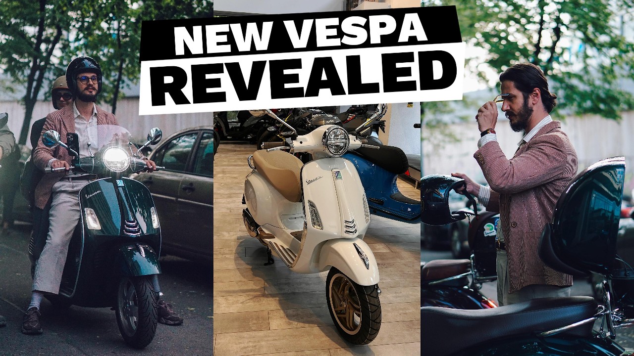 НОВЫЙ Vespa 125cc 2026: первый взгляд &mdash; вечеринка в честь 80-летия