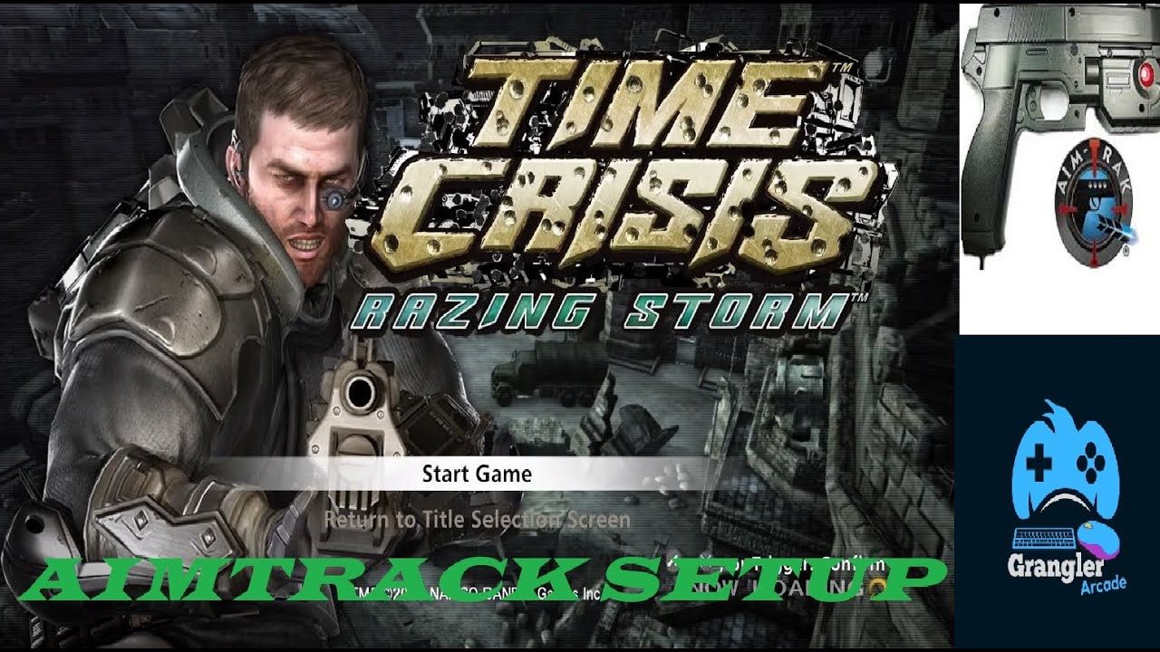 Моё первое руководство по настройке светового пистолета AIMTRACK в RPCS3 Time Crisis Razing Storm.