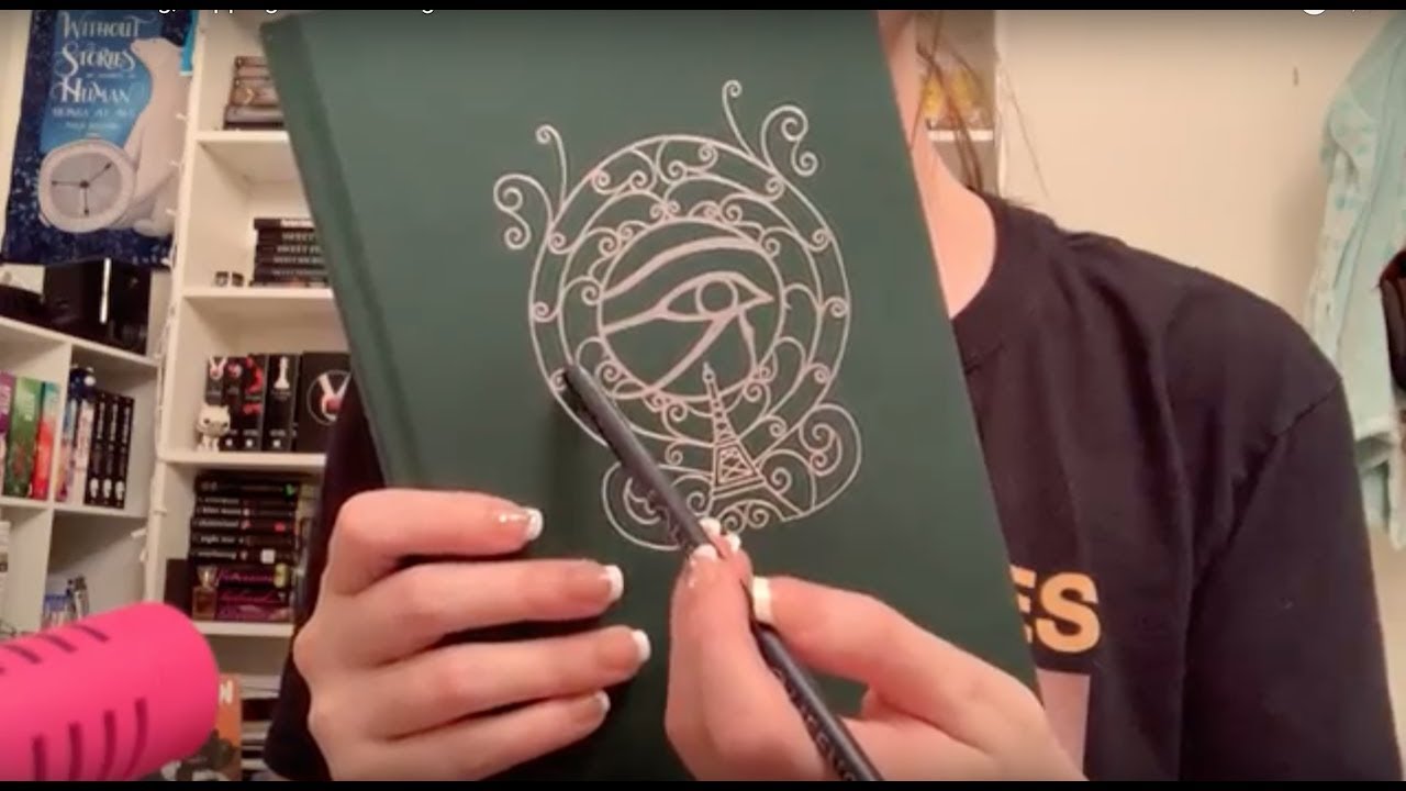 Book Tracing, Tapping & Scratching ASMR