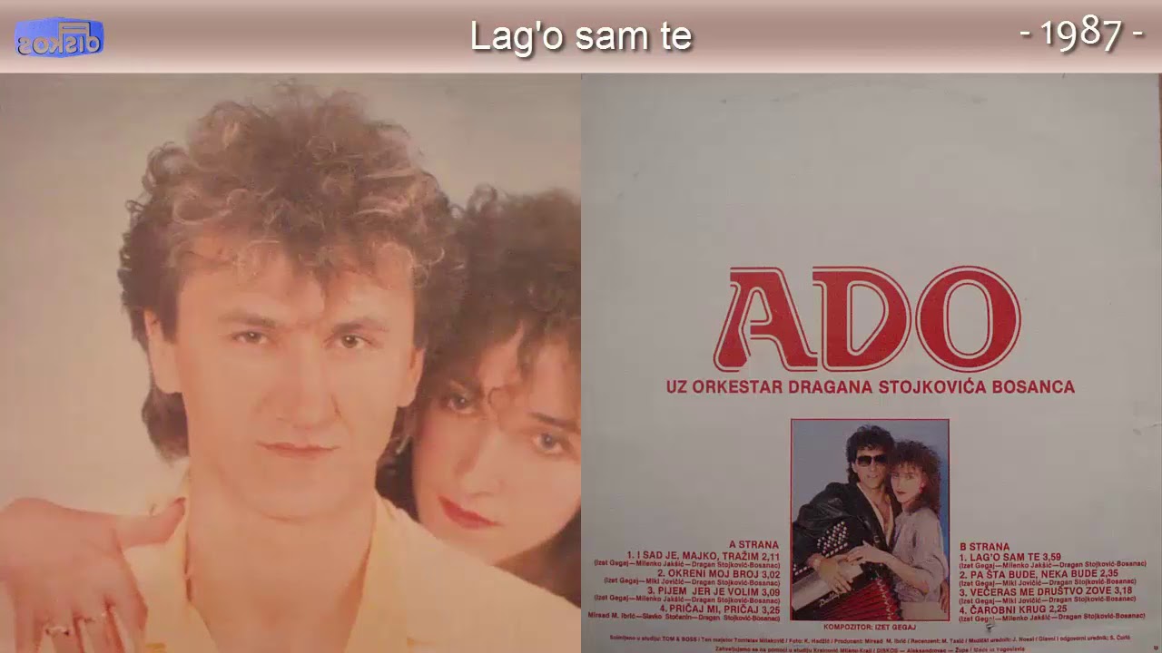 Ado Gegaj - Okreni moj broj - (Audio 1987) - CEO ALBUM