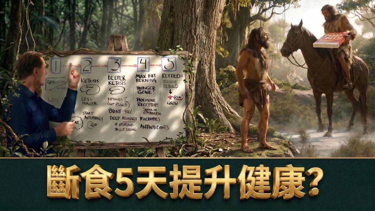 5天斷食能治癒身體嗎？深度生酮、清除病原體、逆轉衰老
