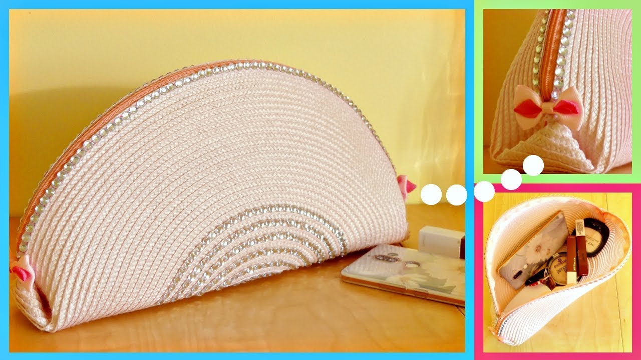 DIY Pouch Bag Out of Placemat (Cute & Easy)
