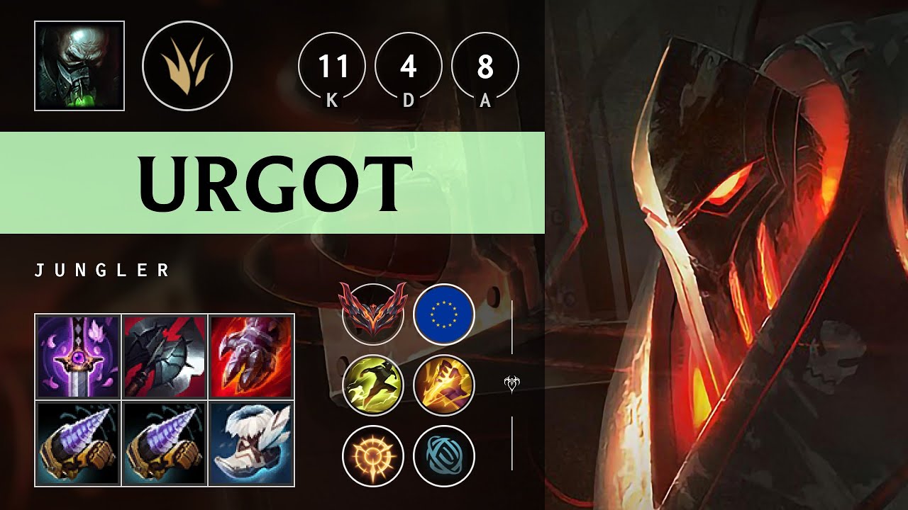 Urgot Jungle vs Diana - EUW Grandmaster Patch 25.11