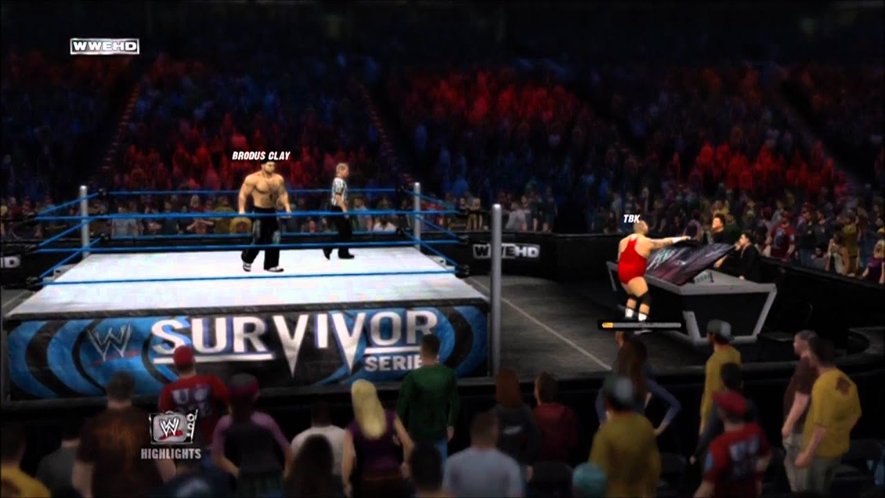 WWE '12: Funkasauras Brodus Clay vs. The Barcelona Kid