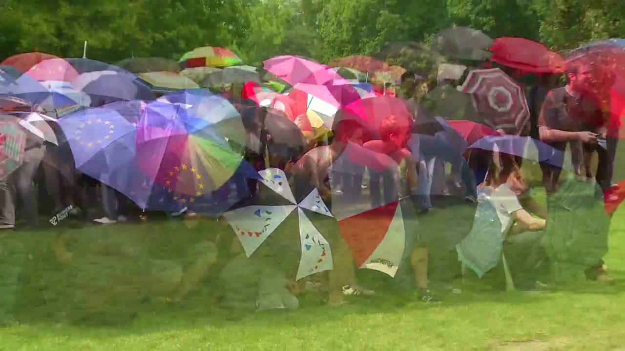 Spartaner Mob - Flashmob Karlsruhe