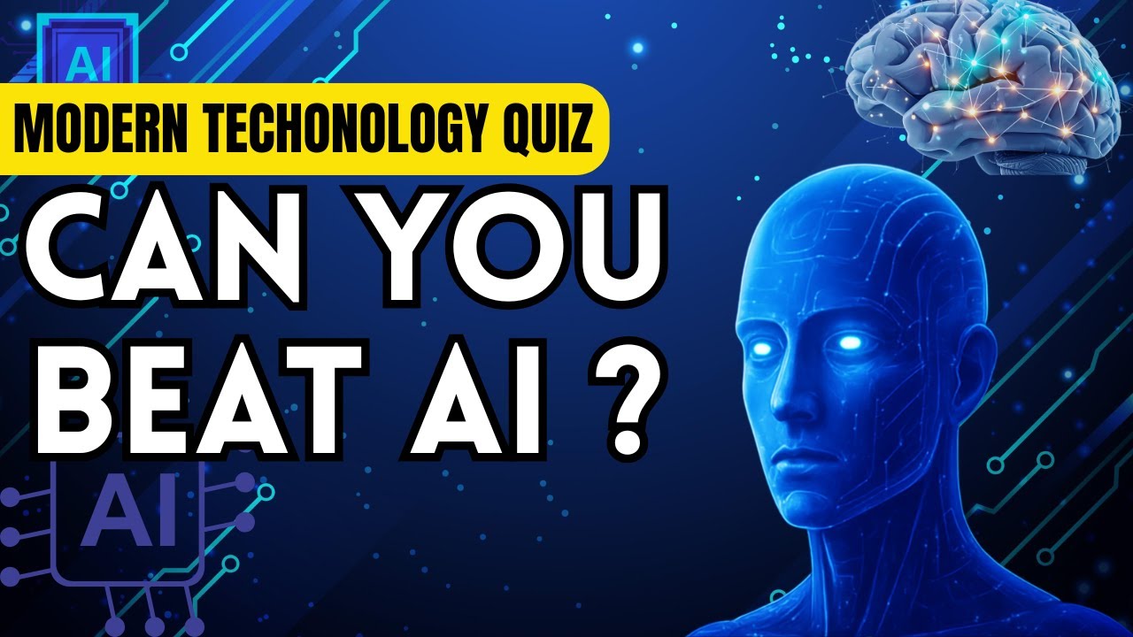 Are You Smarter Than Artificial Intelligence? | Ultimate Tech Quiz 2025 #FutureTech #CanYouBeatAI