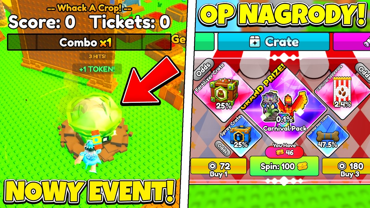 NOWY KOZACKI EVENT I OP KARNAWAŁOWE NAGRODY W BUILD A RING FARM! Roblox