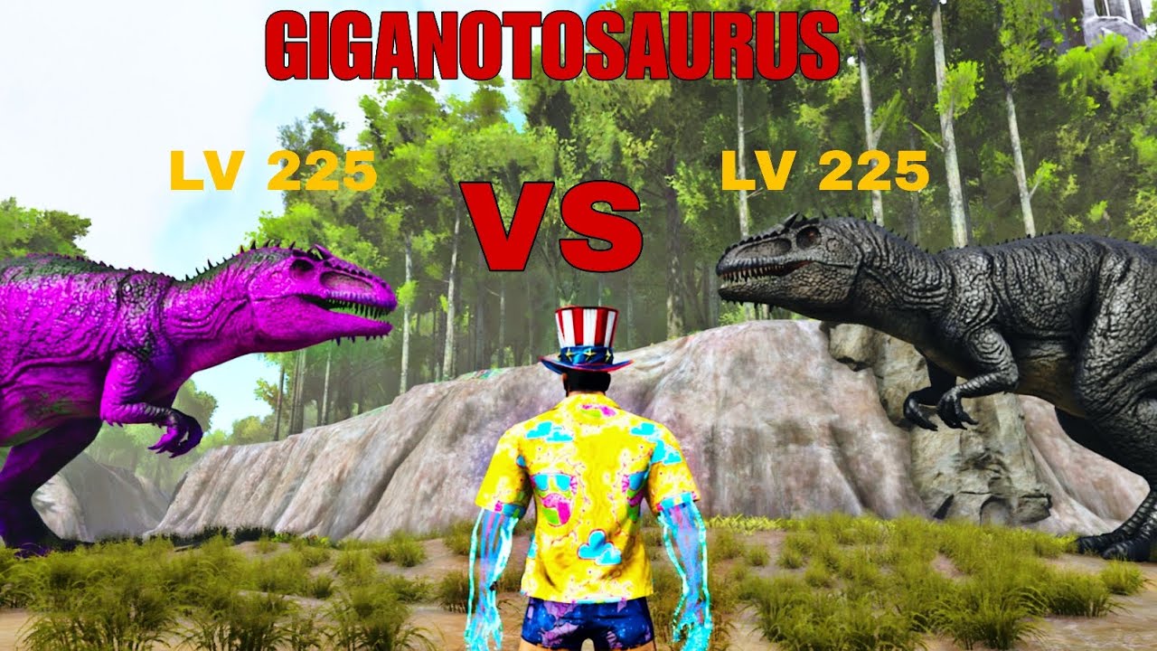 Giga vs Giga: Epic Battle | ARK Survival