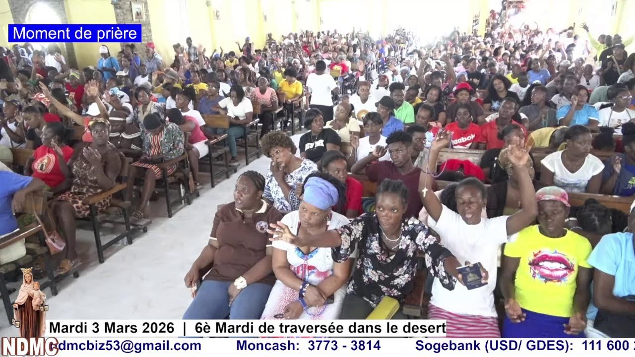 Mardi 3 Mars 2026  |  6è Mardi de traversée dans le desert
