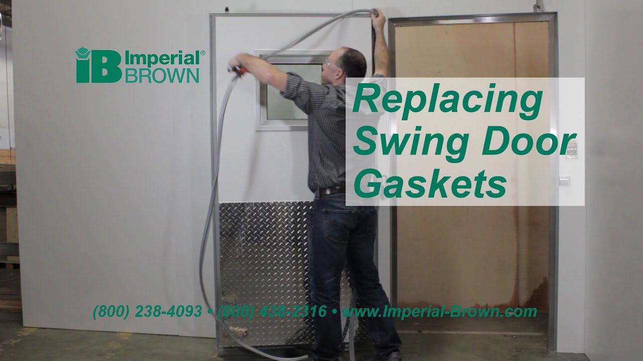 How to Replace a Swing Door Gasket on a Walk-in Cooler
