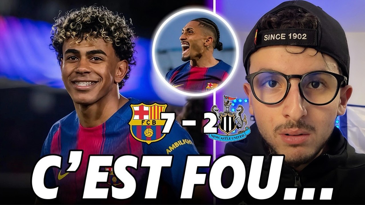 C’est quoi ce massacre ?? (Barcelone 7-2 Newcastle)