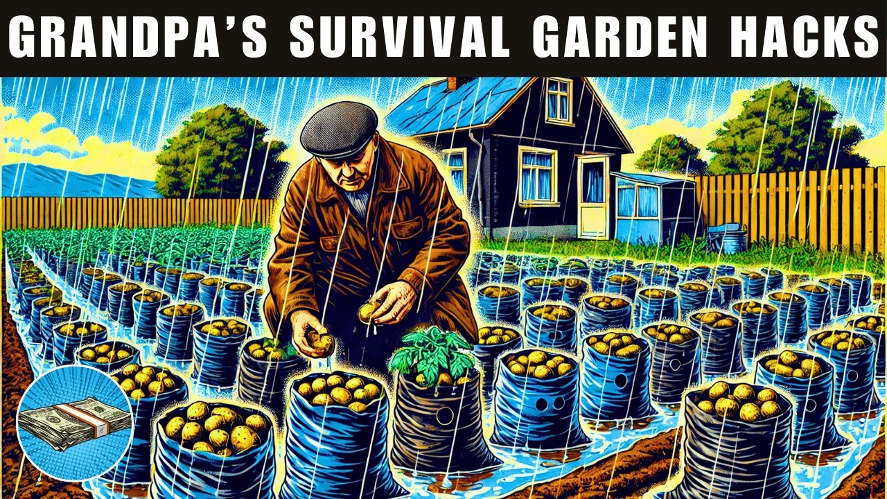 Grandpa's 38 FREE Survival Gardening Hacks You’ll Wish You Knew Sooner!