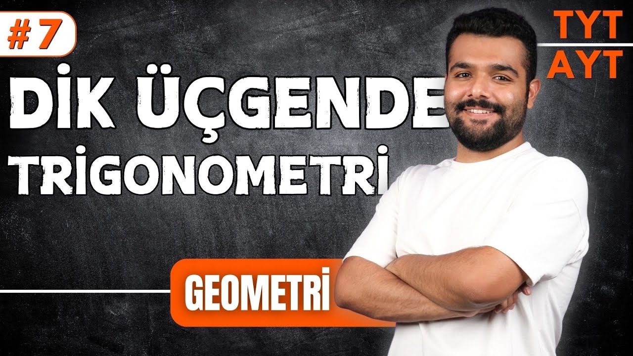 Dik Üçgende Trigonometri | 39 Günde TYT-AYT Geometri Kampı 7.Gün 🔥 Merkeze Teğet - 2025