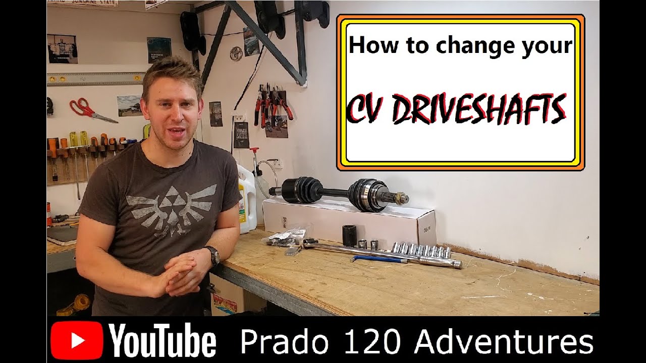 Приключения Prado 120, эпизод 19: Как заменить карданные валы CV (плюс сальники и масло дифференц...