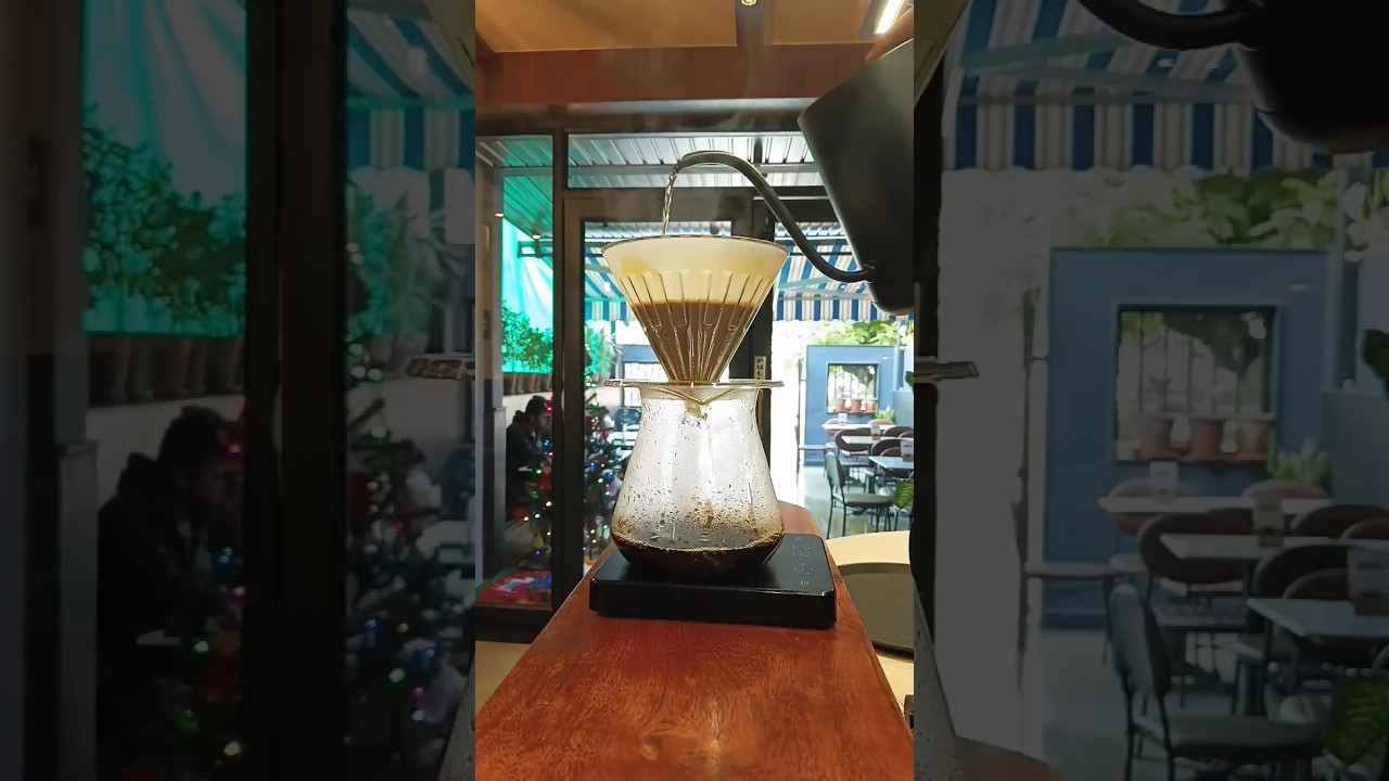 how to make four over v60 coffee #v60 #v60coffee #manual brew coffee