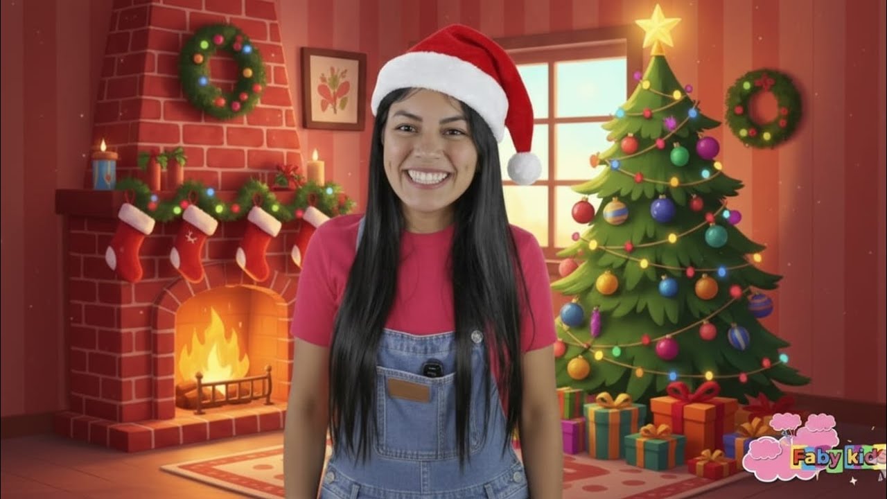 Natal no Faby Kids - aprendendo e brincando - números e cores - tia Faby 