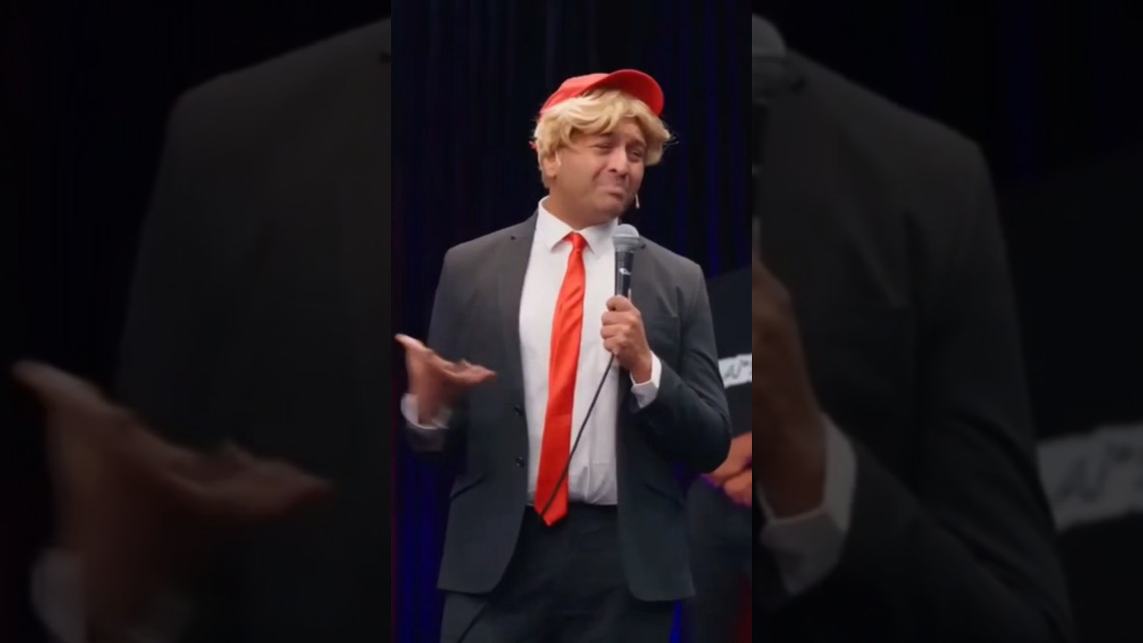When Donald Trump meets India Got Latent Season 2 energy 🇮🇳😂 #shortsfeed #shorts #viralshorts