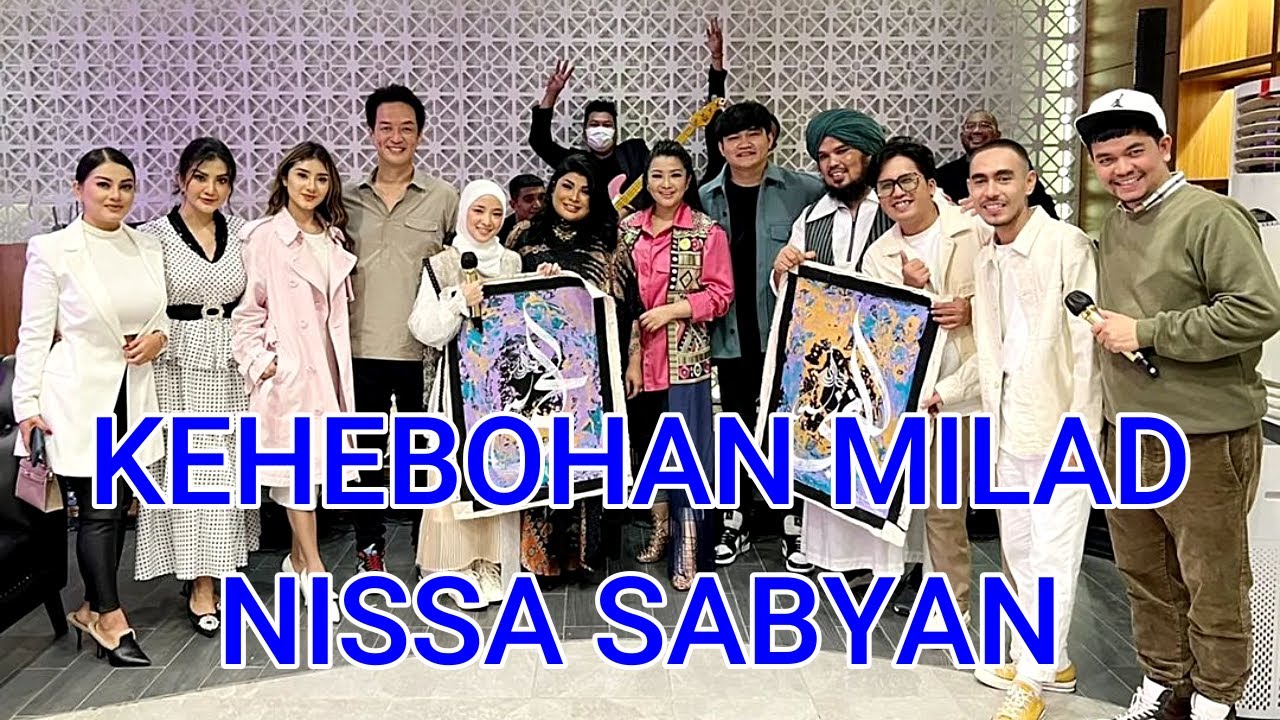 KEHEBOHAN MILAD NISSA SABYAN YG KE-23 DI GOKS ENTERTAINMENT(23/05/2022).#nissasabyan#sabyangambus