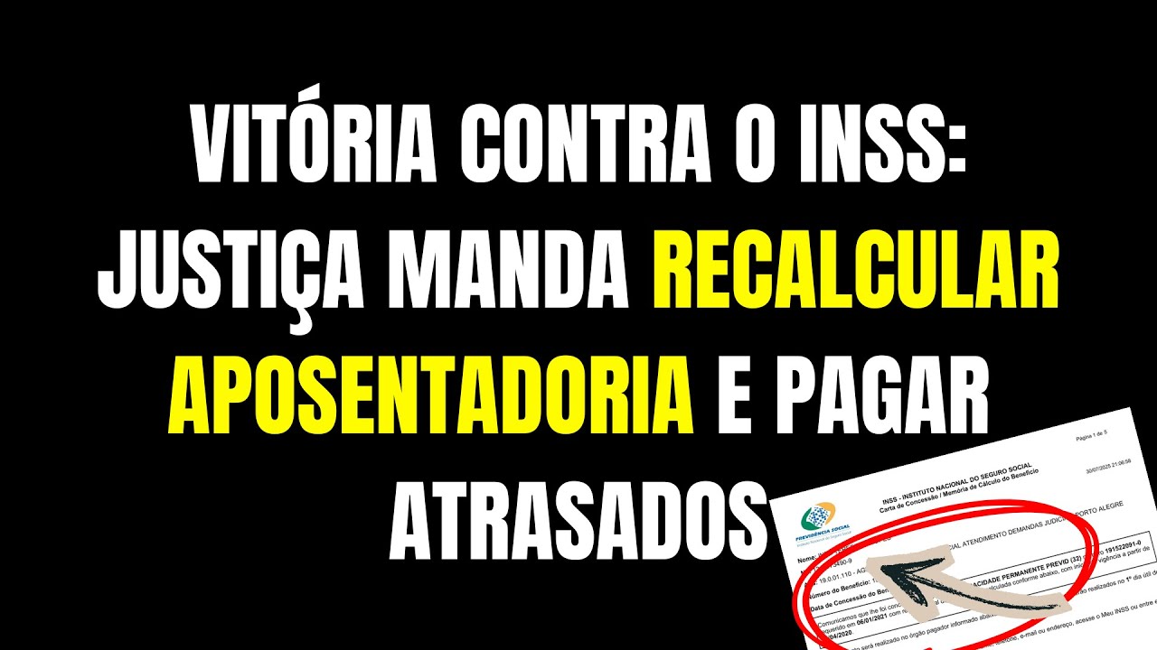 🎯INSS CONDENADO: AUXÍLIO-ACIDENTE AUMENTA APOSENTADORIA E GARANTE ATRASADOS DESDE 2019🚀