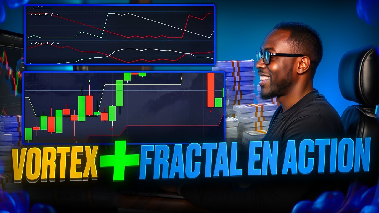 🔥 STRAT&Eacute;GIE R&Eacute;ELLE DE TRADING: INDICATEURS VORTEX & FRACTAL | strat&eacute;gie vortex | trading en direct