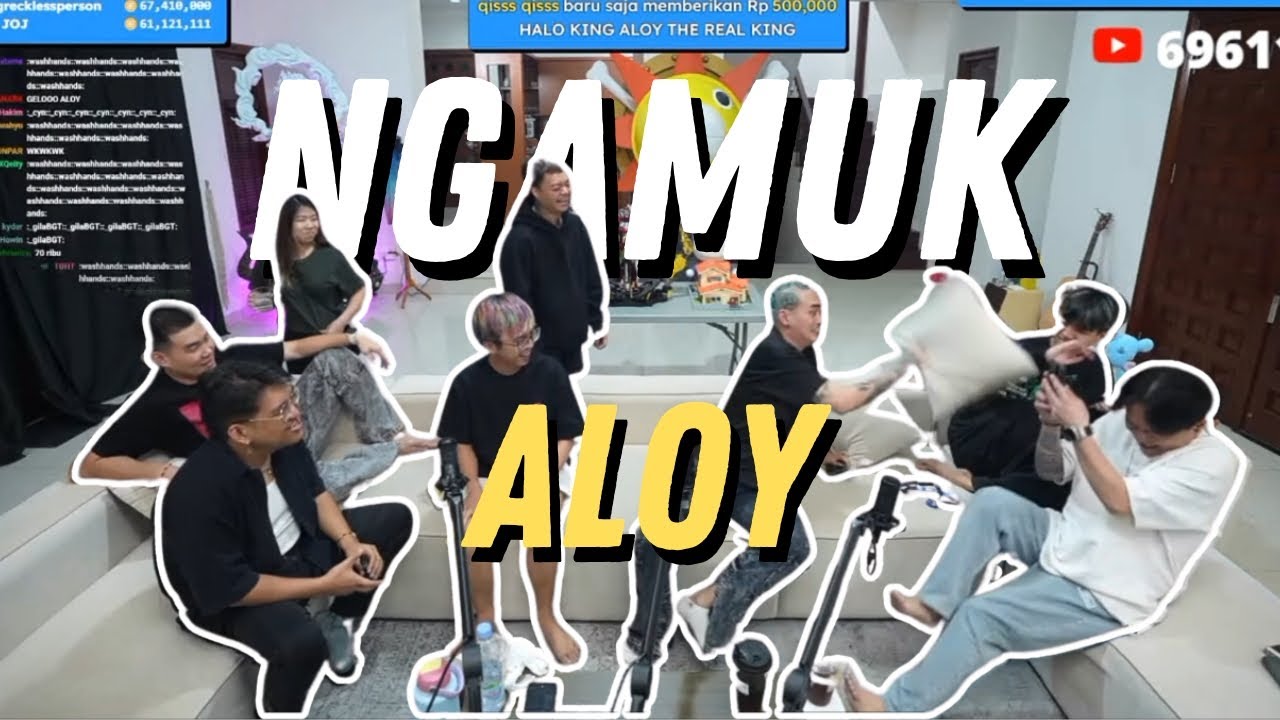 Keseruan ALOY sebelum kedatangan @richbrian ke Marapthon! #marapthon #yb #aloy #richbrian