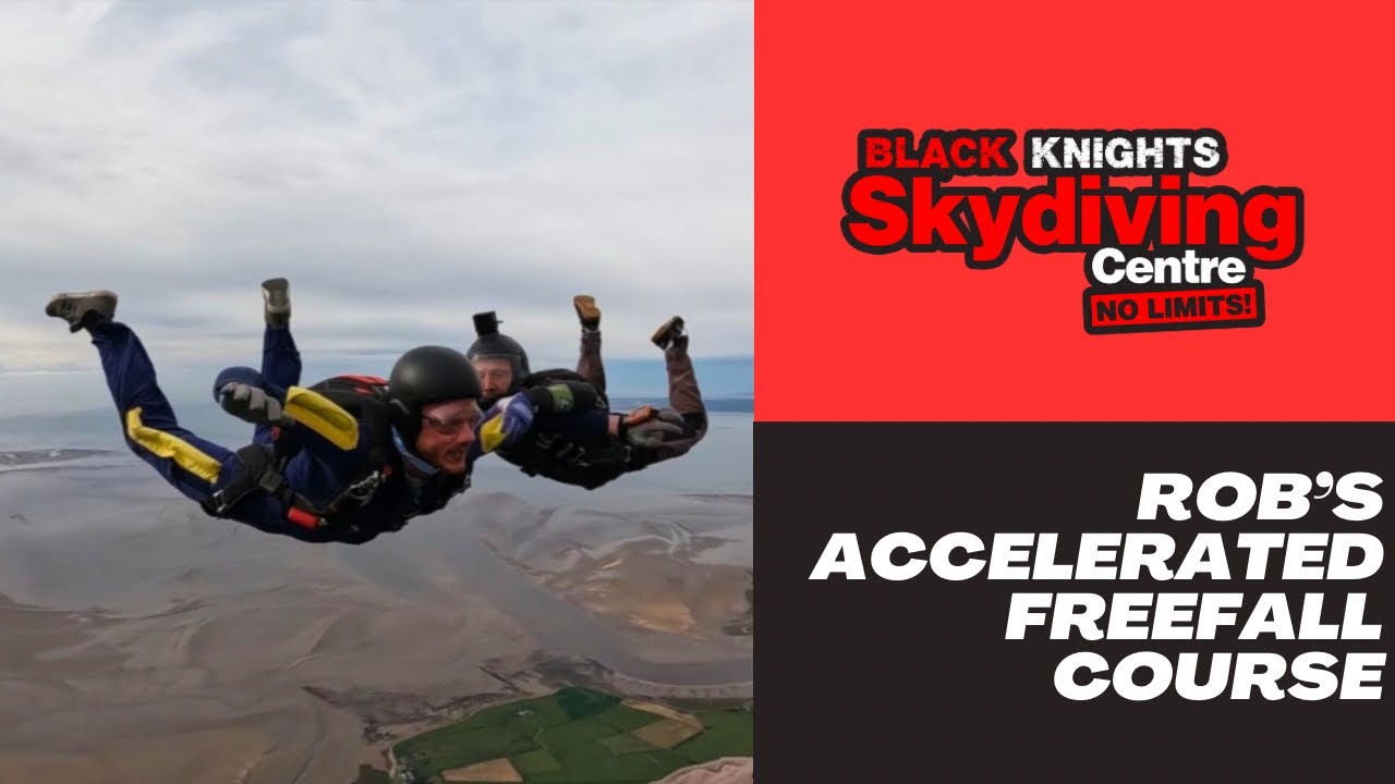 Rob’s Accelerated Freefall Journey | AFF Skydiving Progression