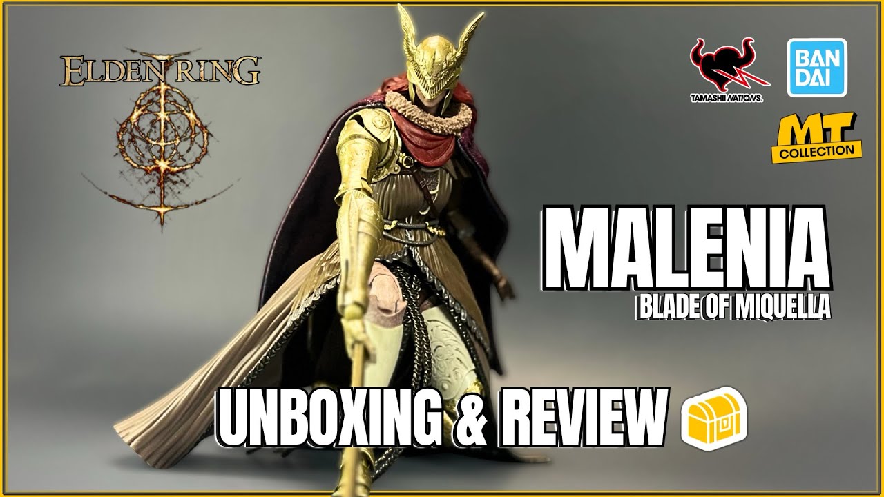 MALENIA SH Figuarts Elden Ring Bandai | Unboxing & Review BR
