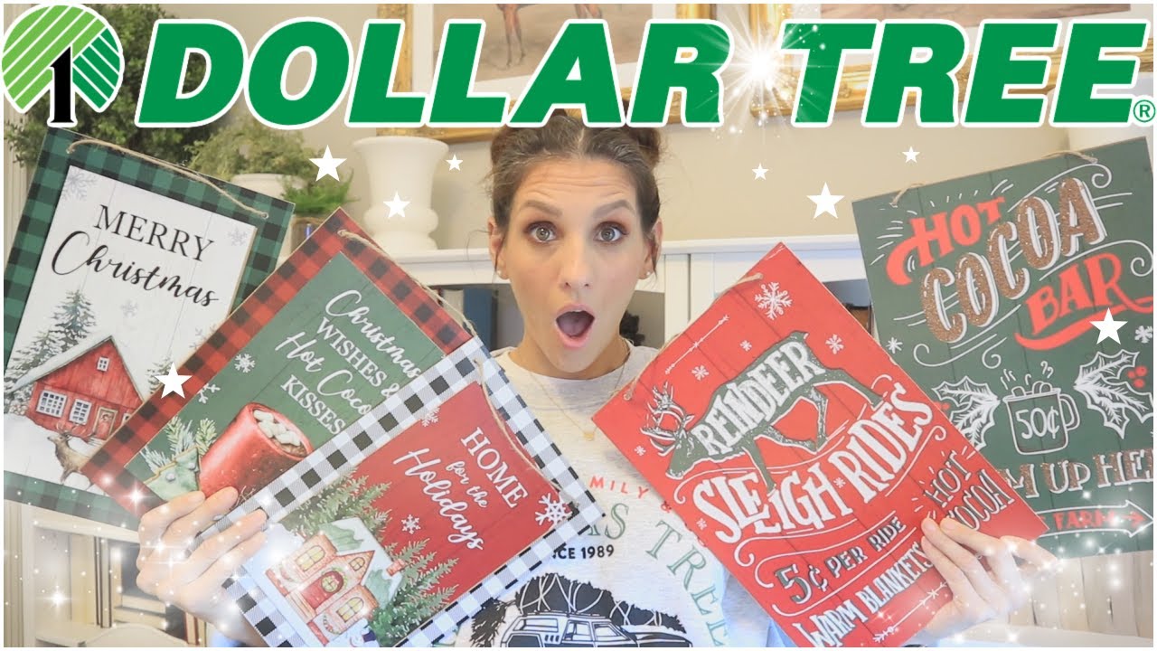DOLLAR TREE HAUL | Brand New $1.25 Christmas Finds | PILLOW COVERS?! | CUTEST GINGERBREAD BAG DIY!