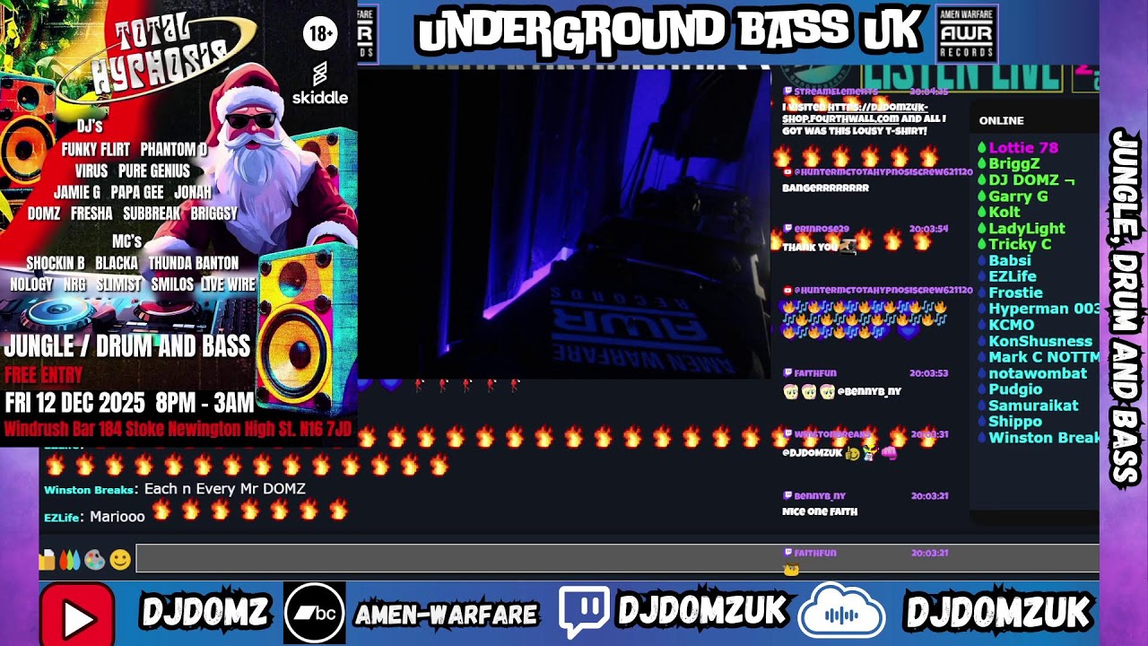 Jungle - Domz - Underground Bass - 22 11 2025