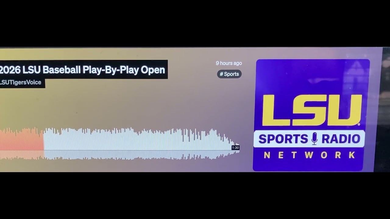 Opening day 2026 LSU Fighting Tigers Baseball