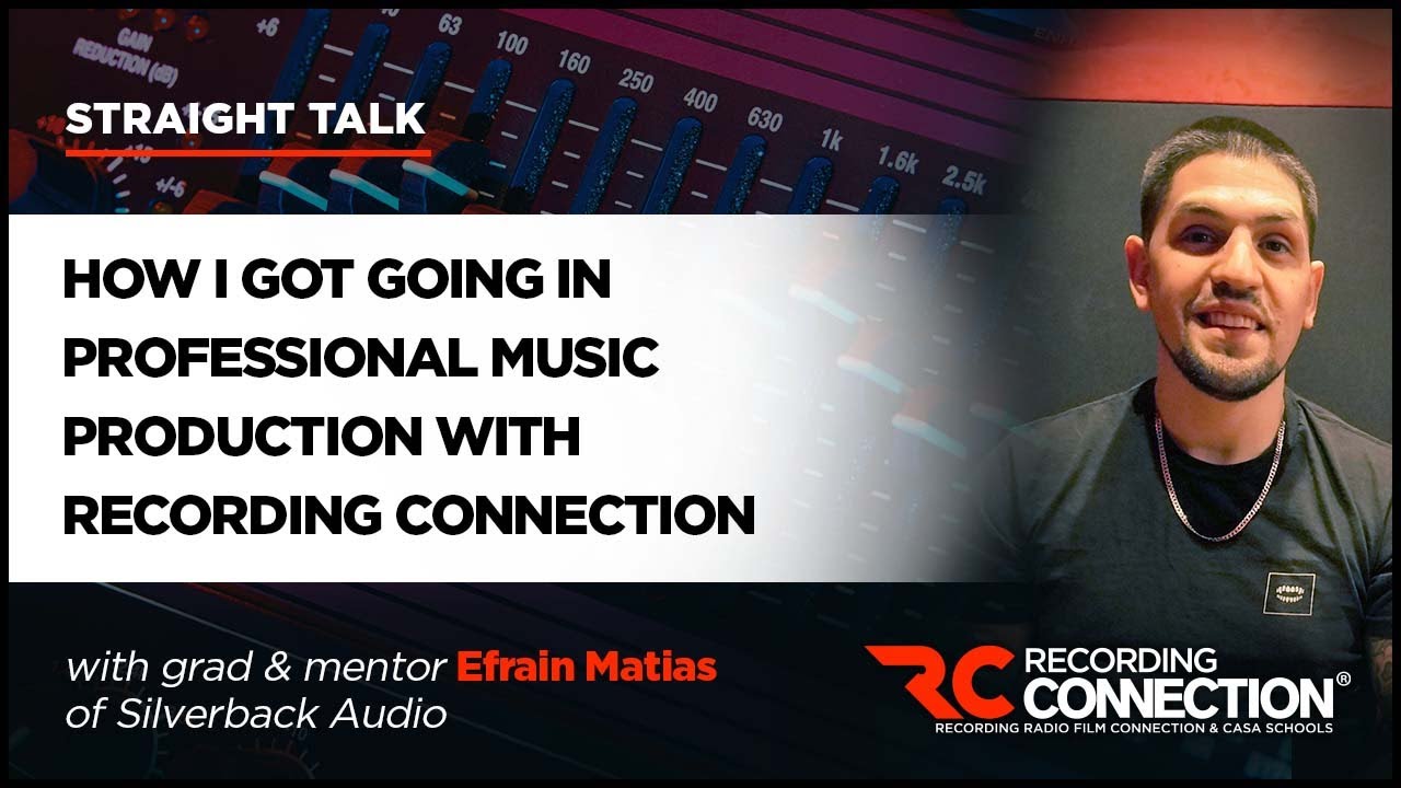 How I Got Professional Experience & Opened My Own Recording Studio with Recording Connection