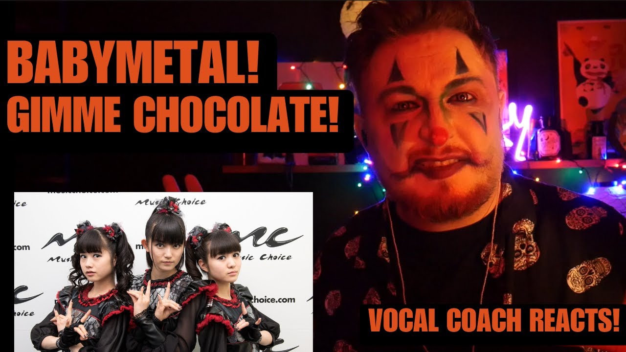 Реакция преподавателя по вокалу! BABYMETAL! Дайте шоколад!