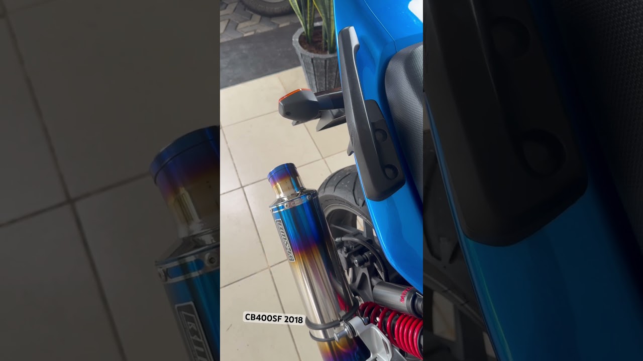 CB400SF with BEAMS BMS-R Exhaust