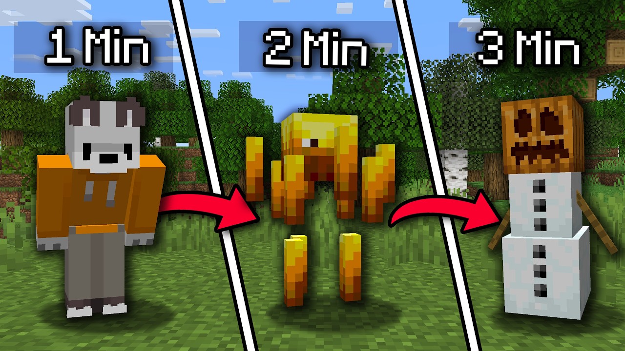 Minecraft, But You Morph Every Minute