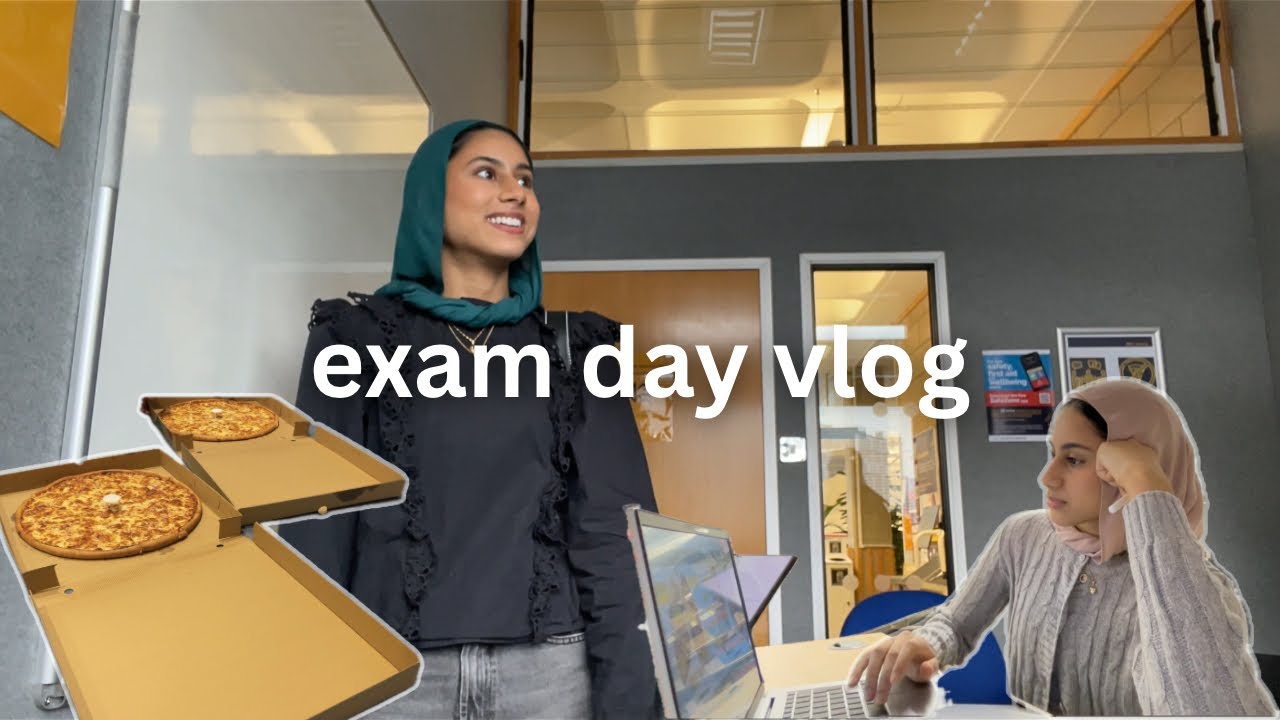 exam vlog: study day, isoc event & the best sunset