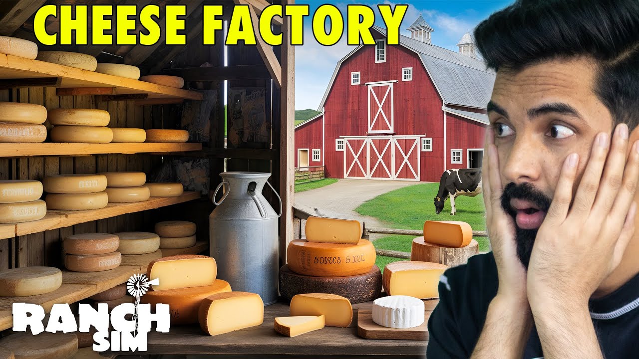 FINALLY STARTED CHEESE PRODUCTION TO GET RICH IN RANCH SIMULATOR! 🧀💰#7
