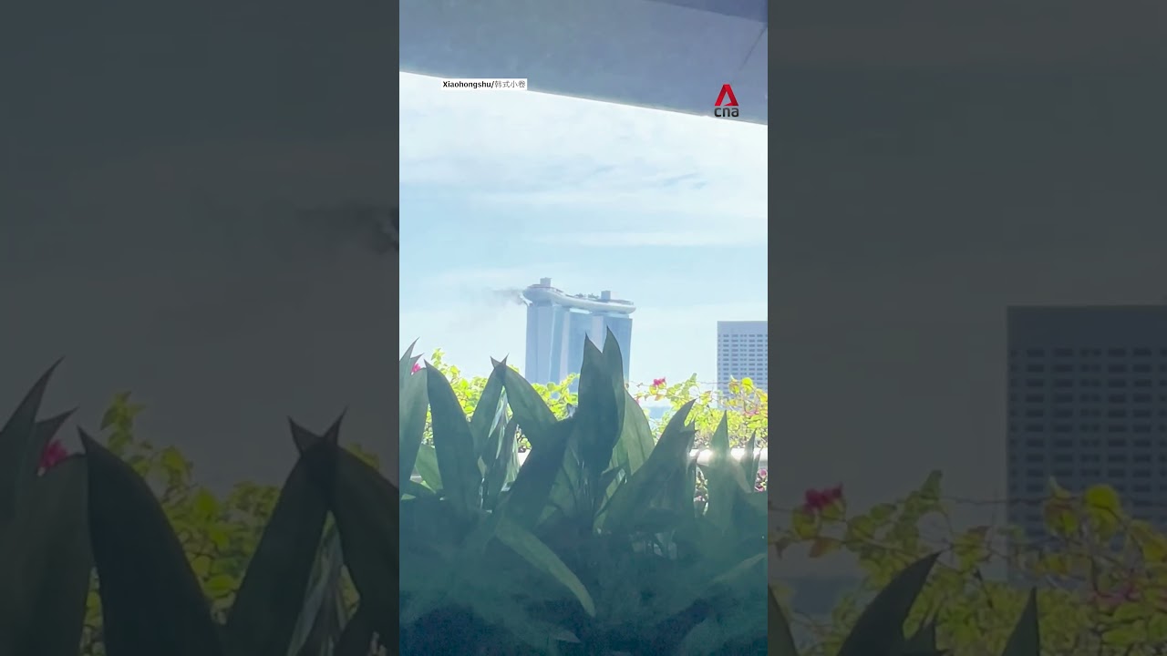 Fire breaks out on 55th floor of Marina Bay Sands
