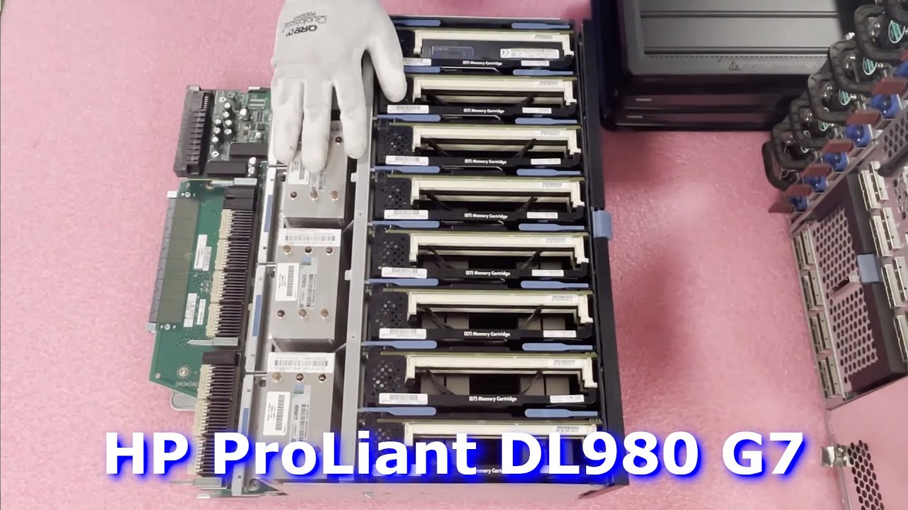 HP ProLiant DL980 G7 Server Review & Overview | Memory Install Tips | How to Configure System RAM