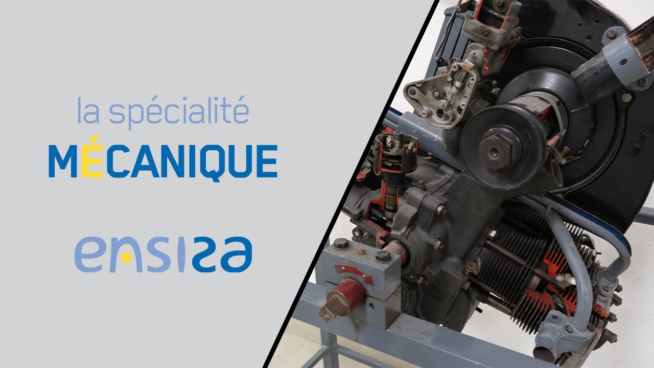 Spécialité mécanique à l'ENSISA