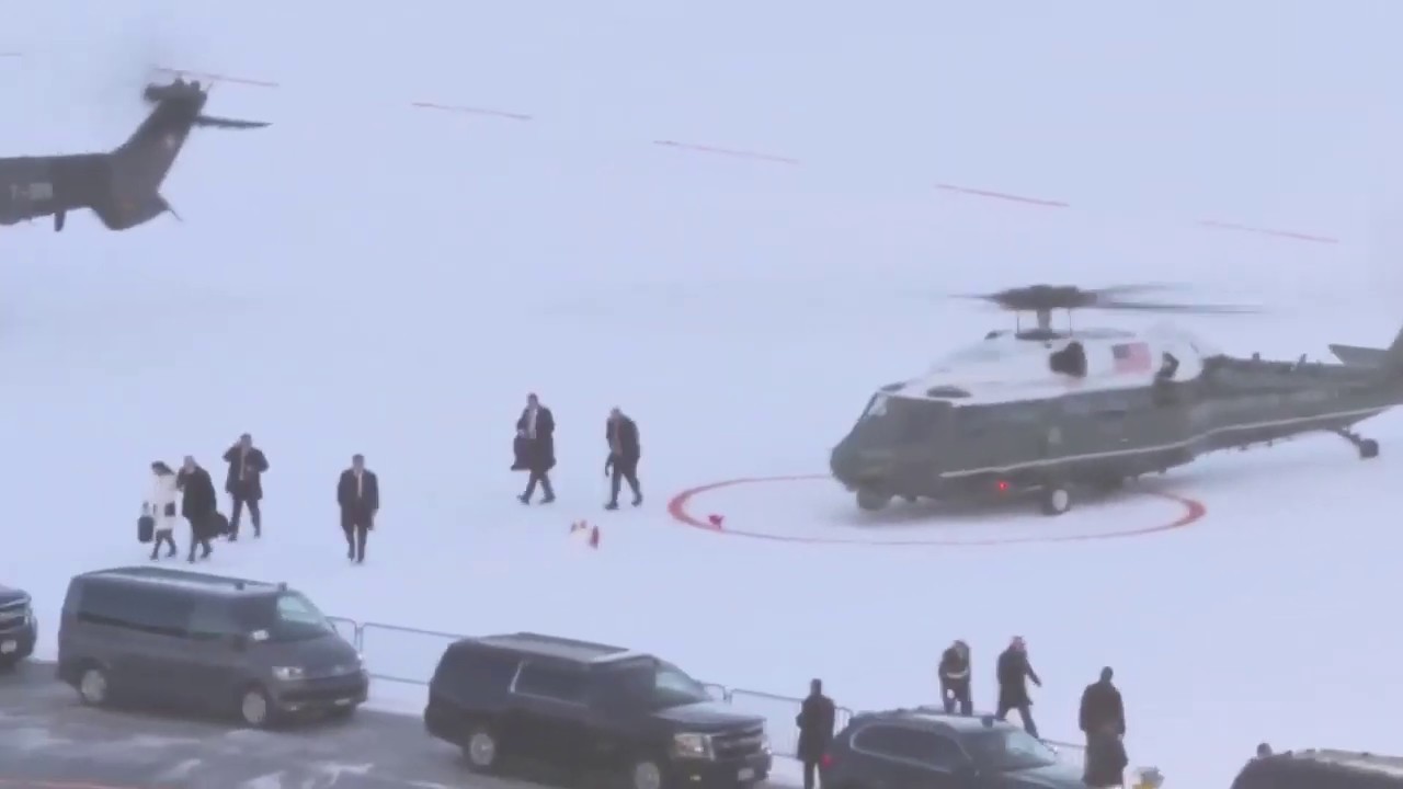 Trump Arrives in Davos For World Economic Forum | WEF 2020 | 1-21-2020